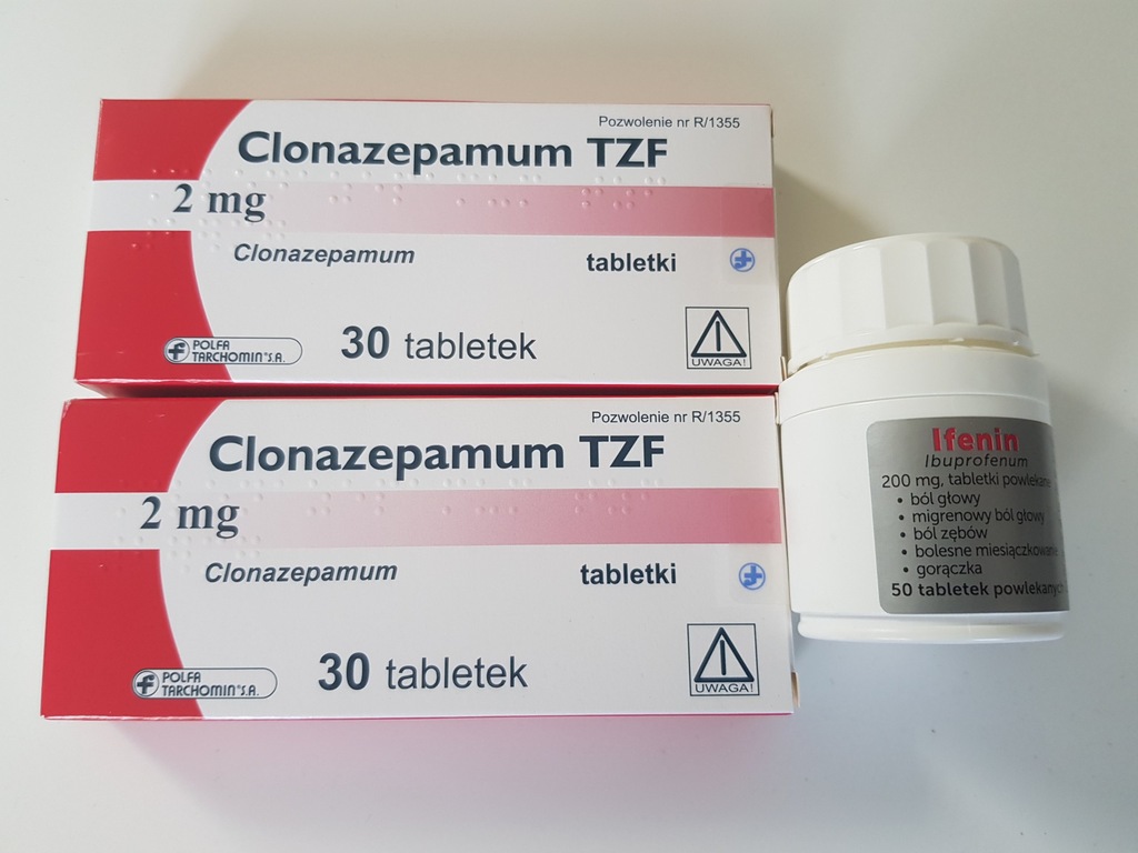 Clonazepam bez recepty — przez tanio Internet